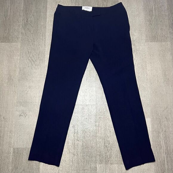 BA&SH, Steady Pressed Crease Straight Leg Trousers Mid-Rise Pant Nuit Women’s 8 - Picture 4 of 13